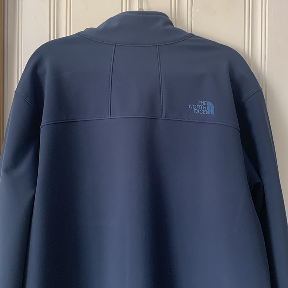 North Face Softshell Jacket Blue Size XXL - Picture 5 of 7